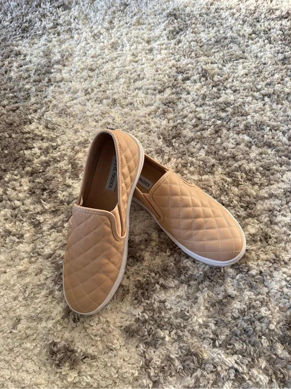 Steve Madden Slip-On Sneakers - Tan